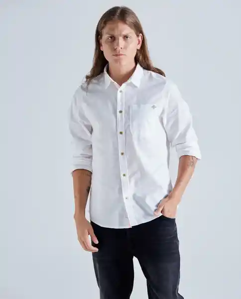  Camisa Hombre Blanco Talla Xl 811E500 AMERICANINO 
