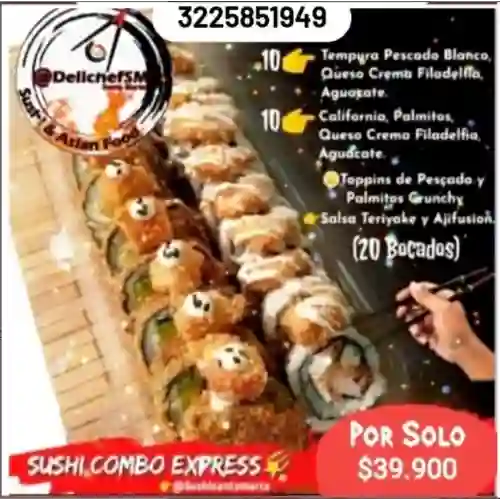 Sushi Combo Express 20 Pzs