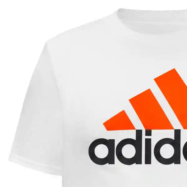 Adidas Camiseta Basic Bos Tee Hombre Blanco Talla L IM9315