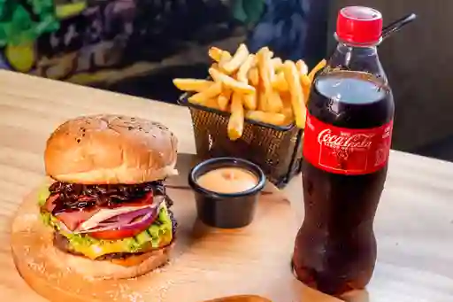 Combo hamburguesa fiesta philly