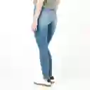 Jean Ilussion Tiro Medio Bota Skinny Azul Talla 8 - 551601