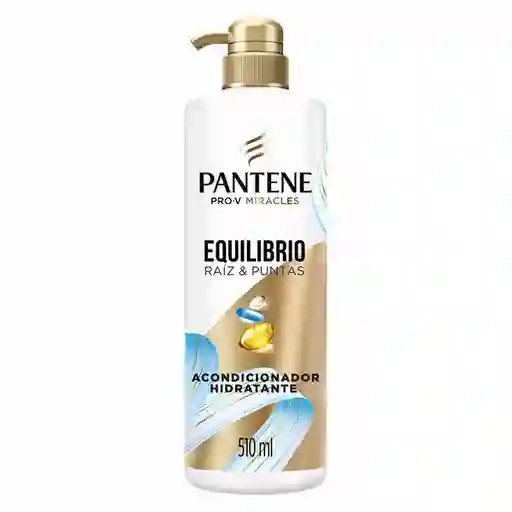 Acondicionador Pantene Pro-V Miracles Equilibrio Raiz y Puntas Hidratante Rinse 510 ml