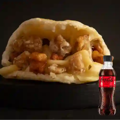 Combo Chicharrón Madurito&Queso +Cocacola S/az 400ml