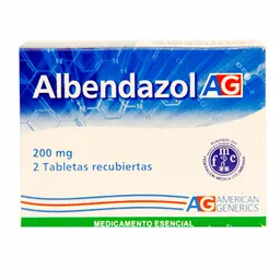 Albendazol American Generics(200 Mg)