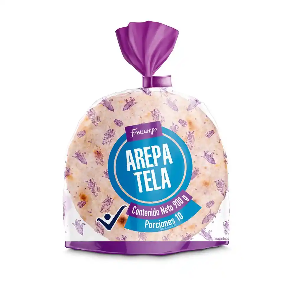 Arepa Tela Blanca Frescampo