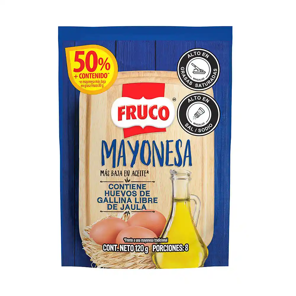 Salsa de Mayonesa Fruco doypack  120G