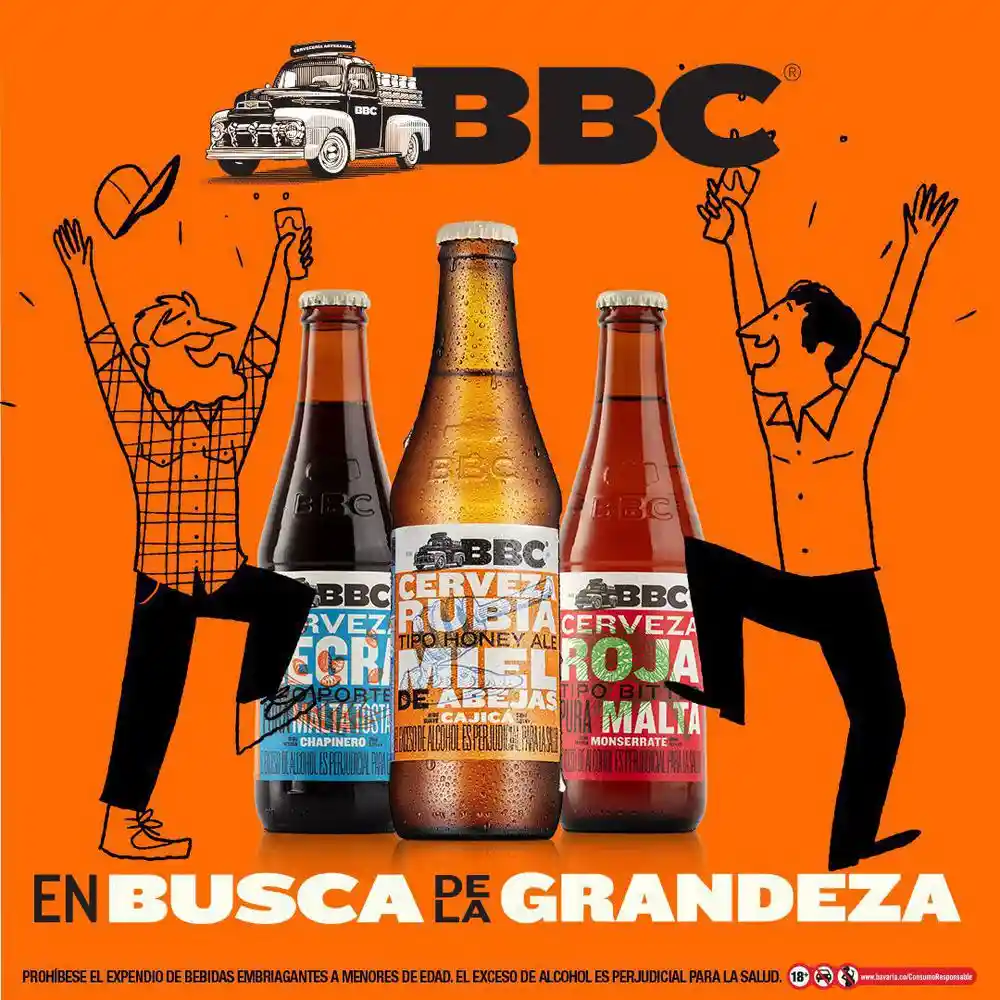 BBC Cerveza Cajicá Miel en Botella