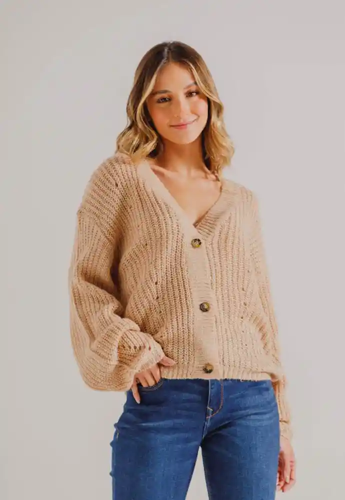 Cardigan L-beige