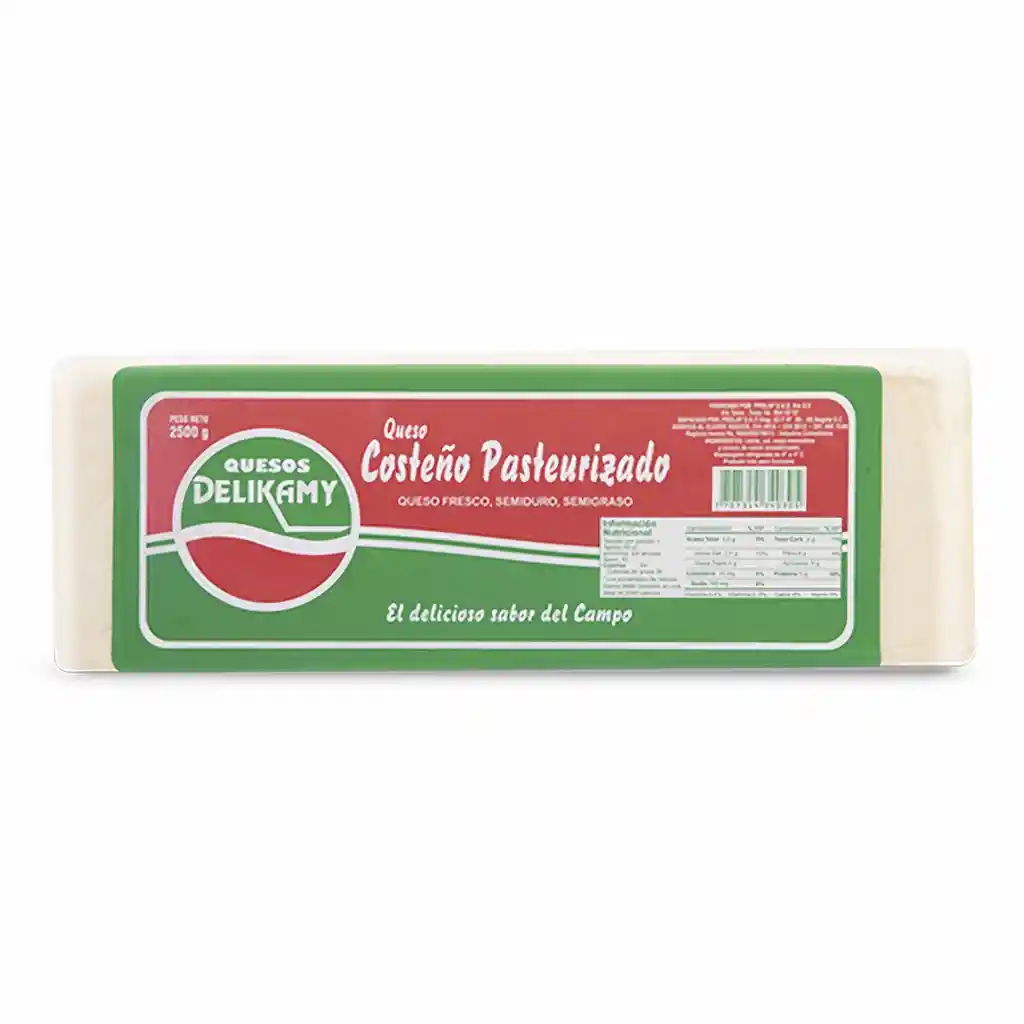 Delikamy Queso Costeno Bloque