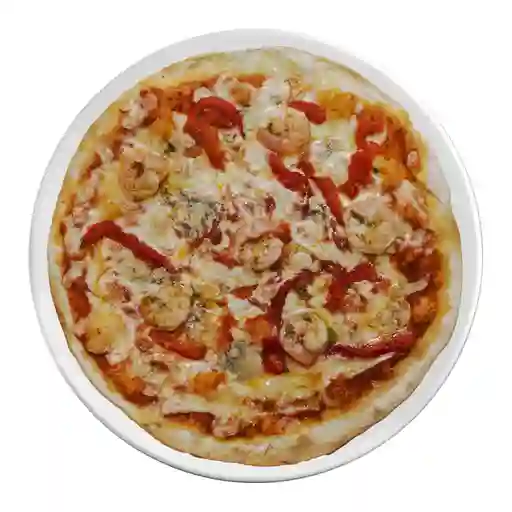Pizza Camarones-Queso Azul