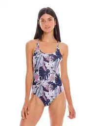 Vestido de Baño Entero Mujer Estampado Talla XL Bronzini