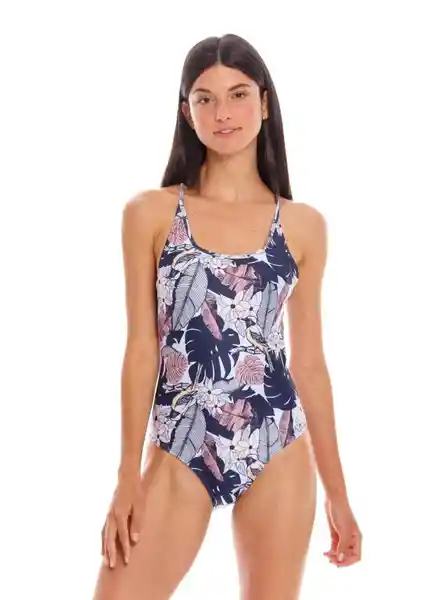 Vestido de Baño Entero Mujer Estampado Talla XL Bronzini