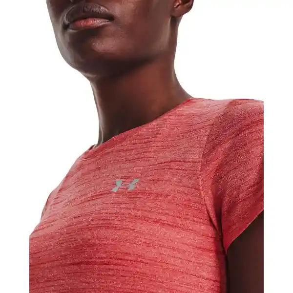 Under Armour Camiseta Tech Tiger c Mujer Rosado SM 1376937-638