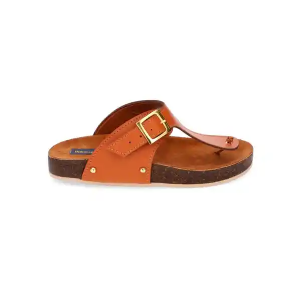 Sandalias Trespuntada Ora_a Miel Talla 39