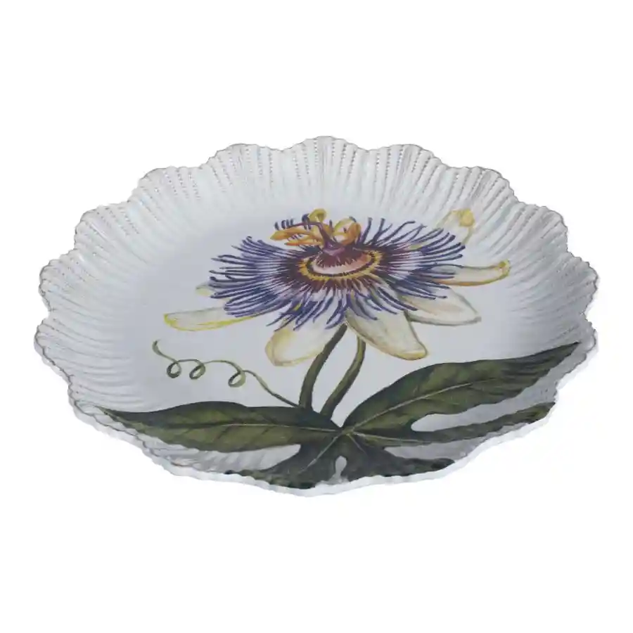 Bowl Robert Hamilton Peq Drop Crem Bco