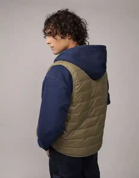 Chaqueta Hombre Verde Talla MEDIUM 1758309 American Eagle