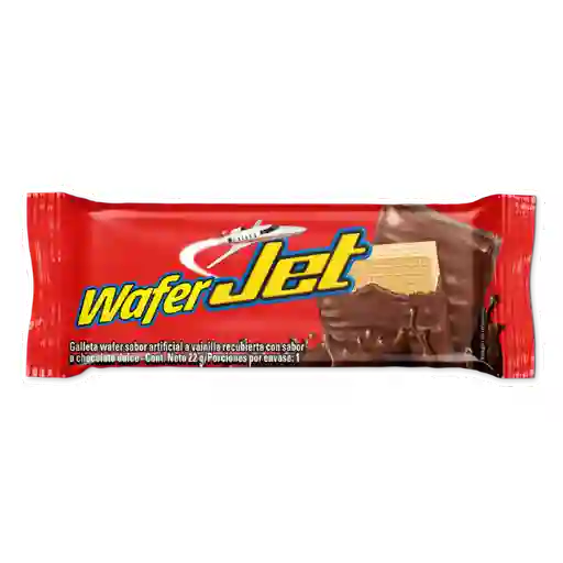 Jet Galleta Wafer con Chocolate y Vainilla