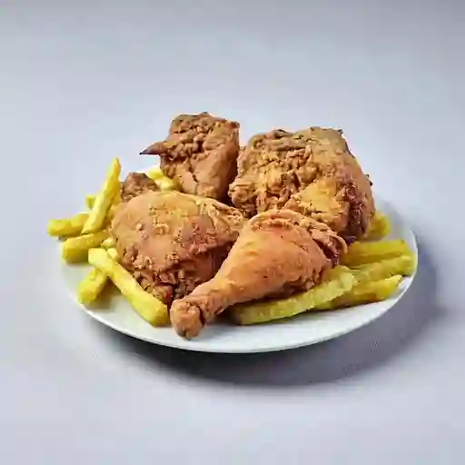 Medio Pollo 4 Presas