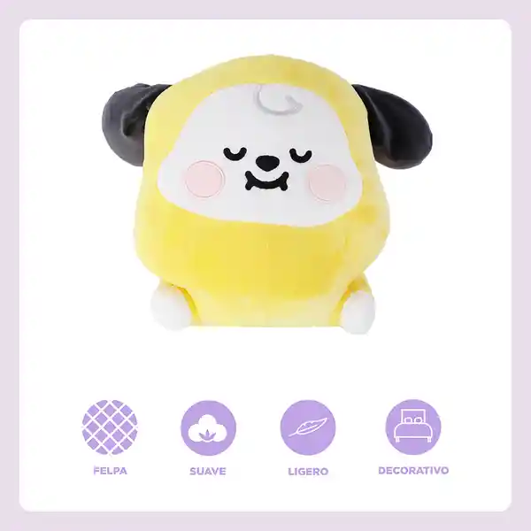 Peluche Baby Acostado Chimmy Serie 13 in Bt21 Miniso