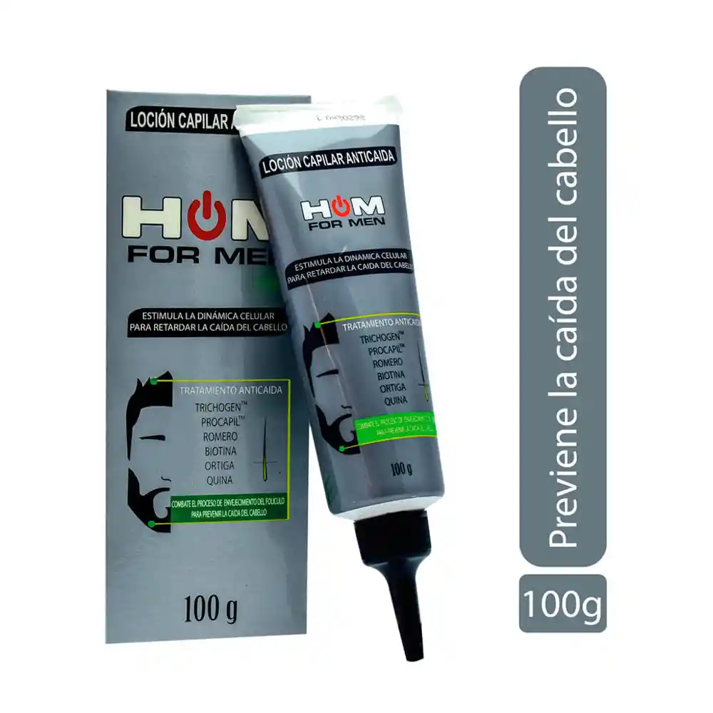 Hom For Men Loción Capilar Anticaída