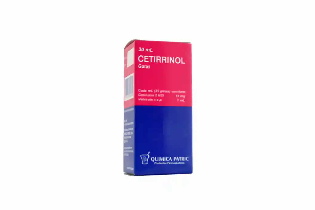 Quimica Patric Ltda Cetirrinol D 10 Capsulas