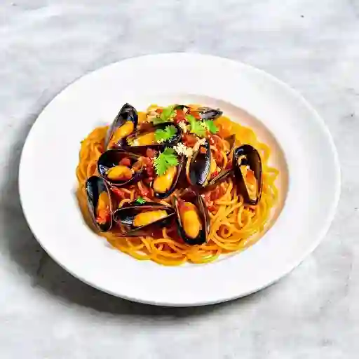 Mejillones en Salsa Amatriciana