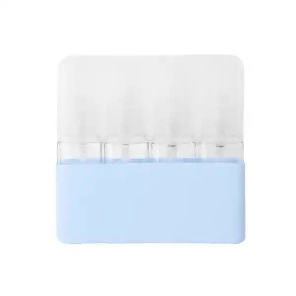 Set de Viaje Mini Portátil Serie Azul Miniso