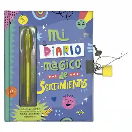 Mi Diario Mágico de Sentimientos + Boligrafo Magico