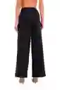Pantalón Buena Mar-Negro XS Mercedes Campuzano