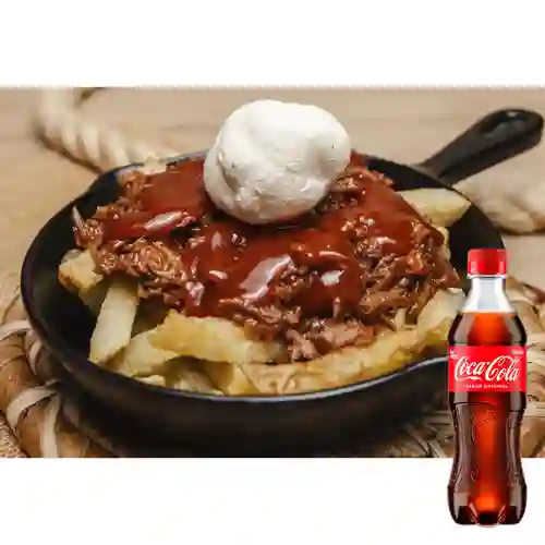 Combo Aborigen Fries + Coca-cola Sabor Original 400ml.