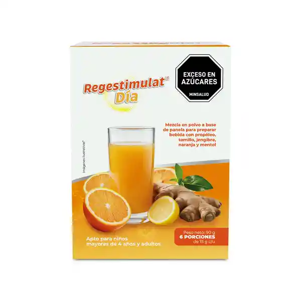 Regestimulat Gripa Día Panela Sabor Naranja