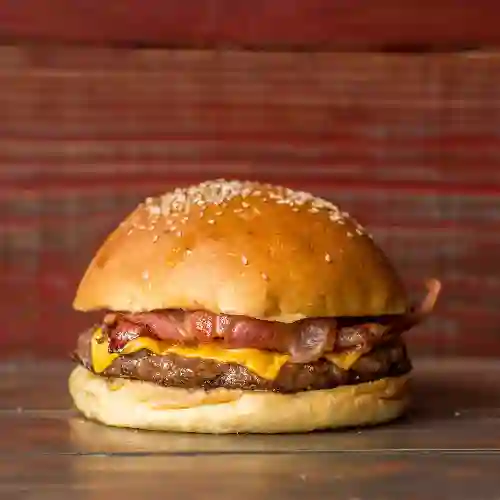 Hamburguesa de Tocineta y Queso