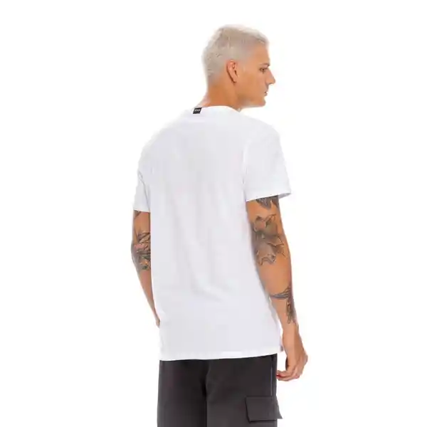 Pilatos Camiseta Manga Corta Blanco Talla M
