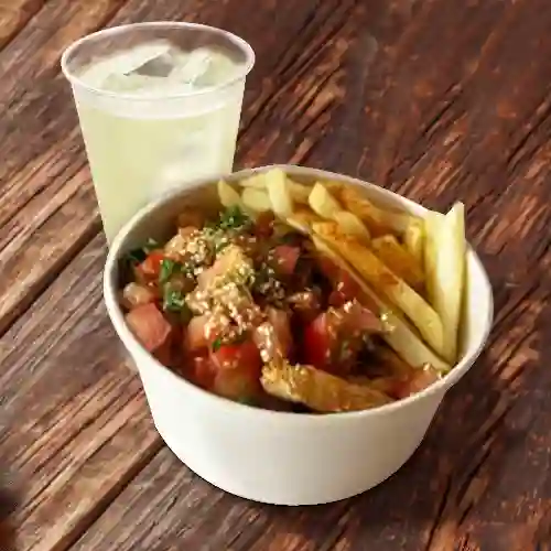 Saltado de Pollo