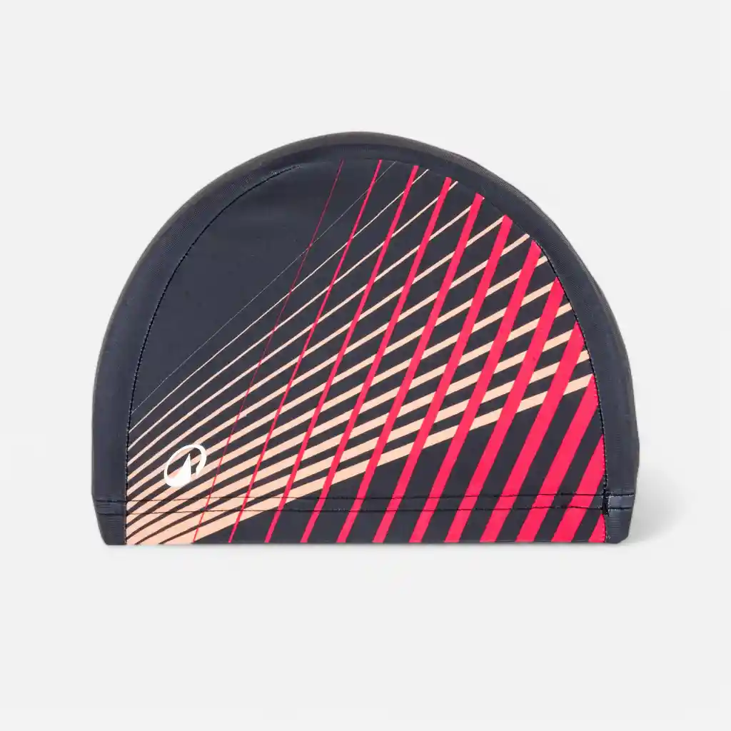Gorro de Natación en Tela Nabaiji - Negro/rojo