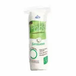Higietex Pads Discos de Algodón Extrasuaves