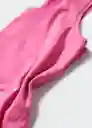 Top Seo Rosa Talla M Mujer Mango