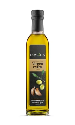 aceite de oliva virgen extra con ajo Pomona