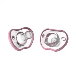 Chupo Nanobebe Flex Silicona Rosado 0-