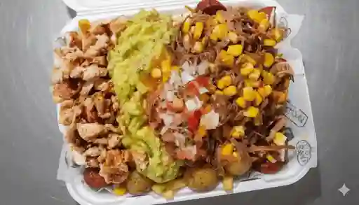 Salchipapa Doble Carne