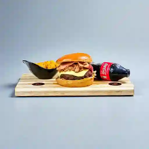 Combo Hamburguesa Pollo Bbq