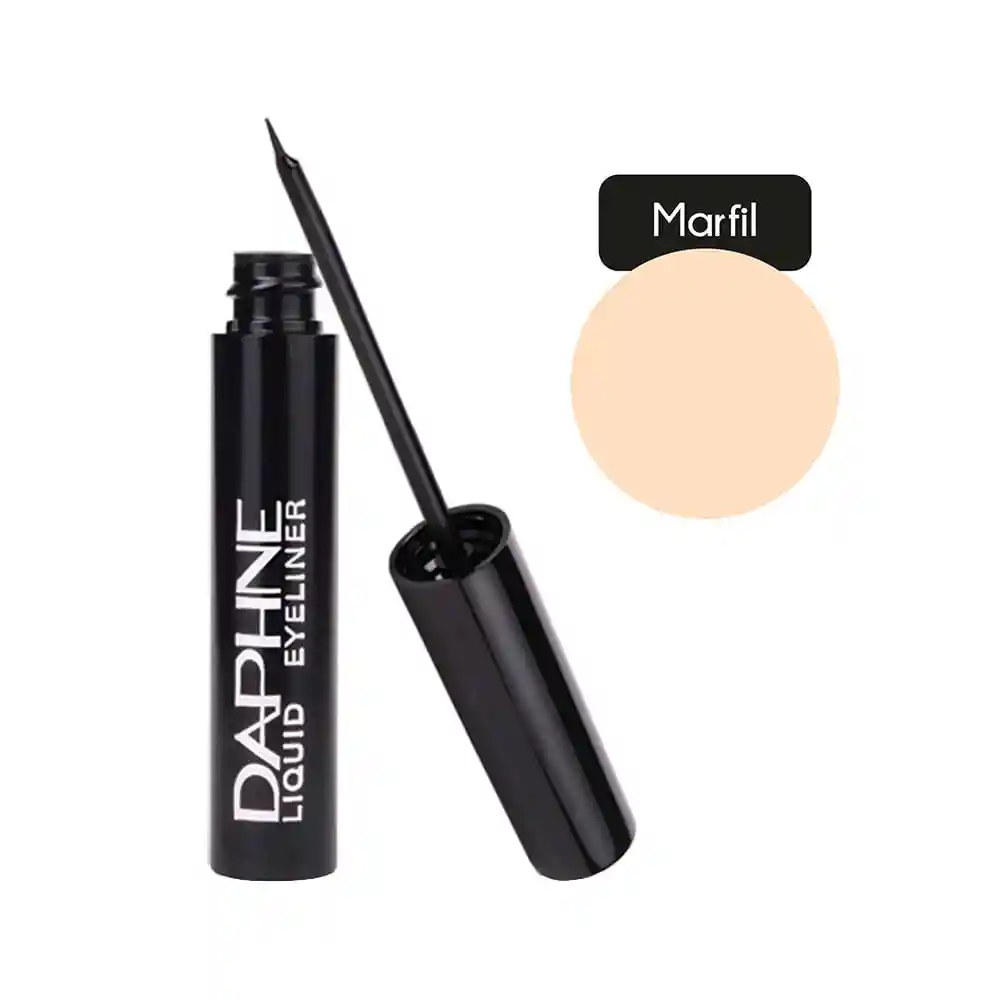 Daphne Maquillaje Delineador Liquido para Ojos Tono Marfil