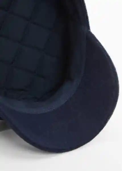 Gorra Nel2 Navy Talla M Mujer Mango