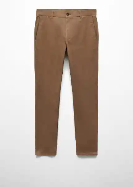 Pantalón Graham Tabaco Talla 46 Hombre Mango