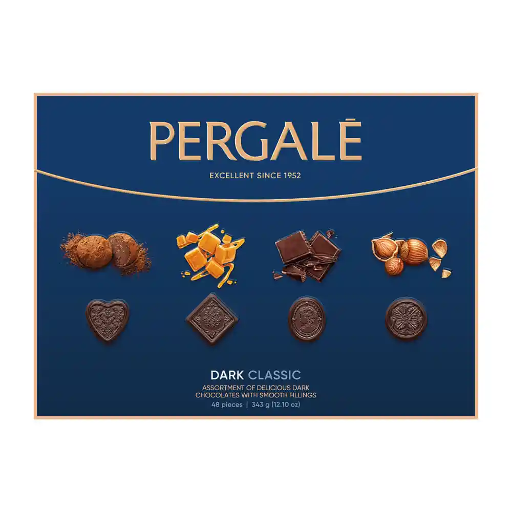 Surtido Chocol. Amargo Pergale Clasico