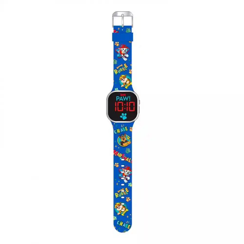 Reloj Paw Patrol Led Azul