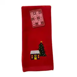 Toalla Visita Navidad Diseño Santa Krea