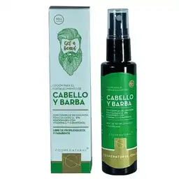 Cosmenatural Locion Capilar Cabello y Barba