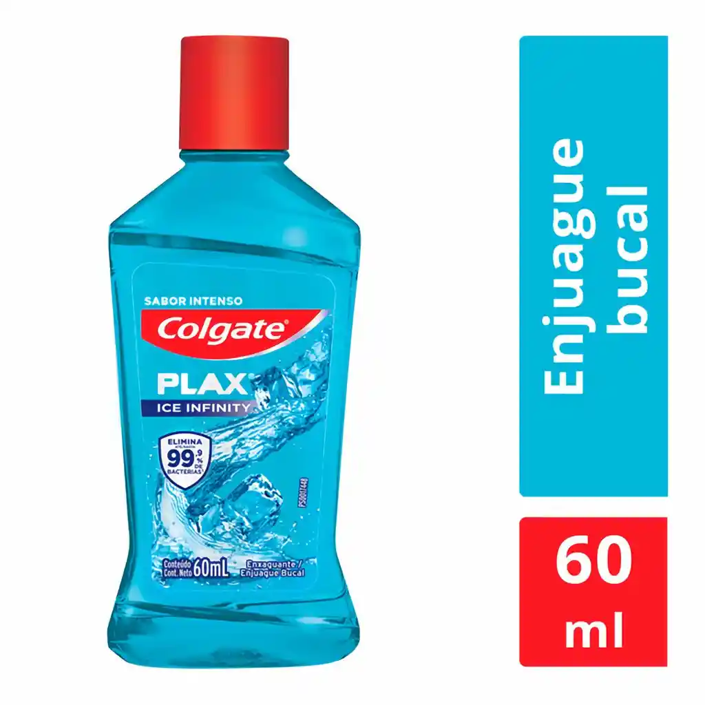 Colgate Enjuague Bucal Plax Ice Infinity