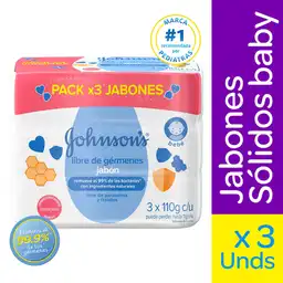 Johnson's Baby Jabón Cremoso en Barra 